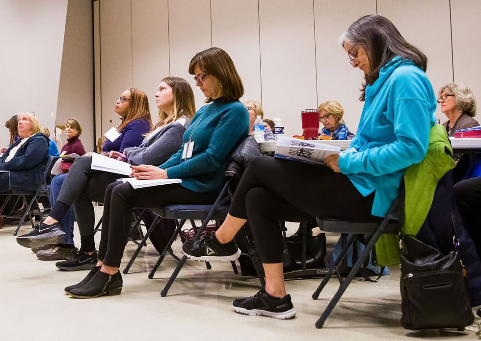 Women's Group attending a Grief Share class at Damascus Road in Mt. Airy, MD