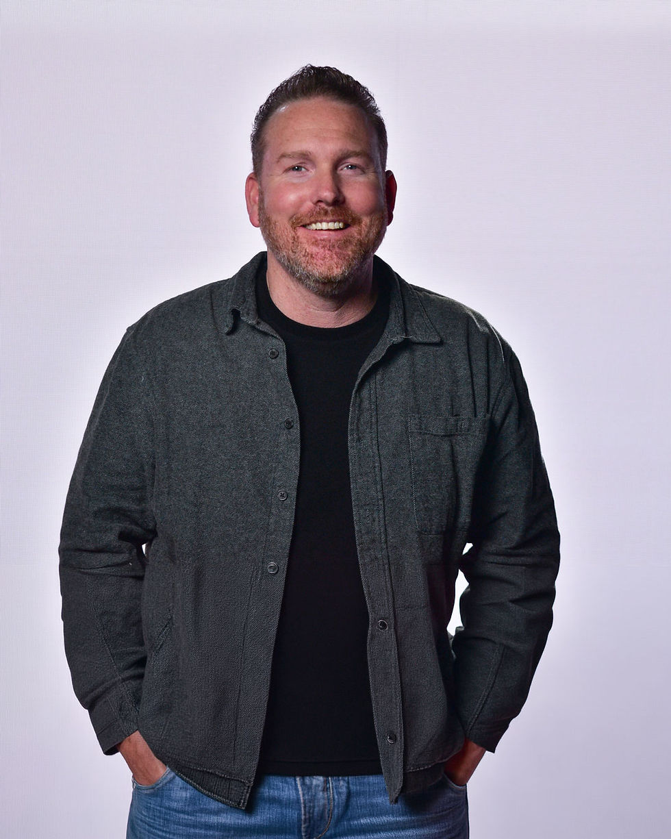 Luke Greffen, Technical Assistant Director assisting with church media and production