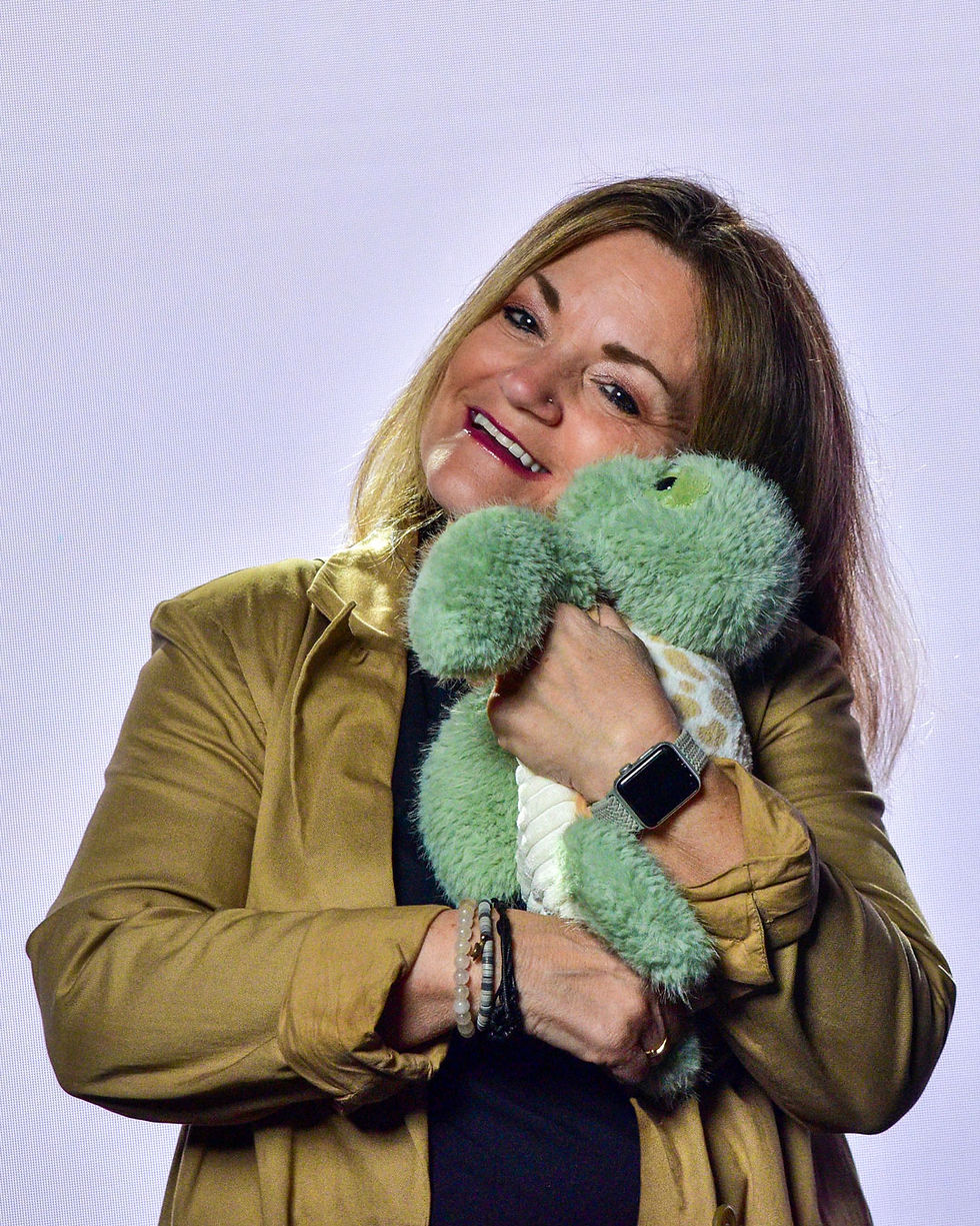 Darlene Knight, Guest & Facility Services Director at Damascus Road Community Church loves her favorite squishy