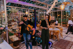 Lara Leaves, Akoestisch duo bruiloft, Avondfeest, @Capturedwith