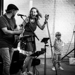 Akoestisch duo receptie, bruiloft