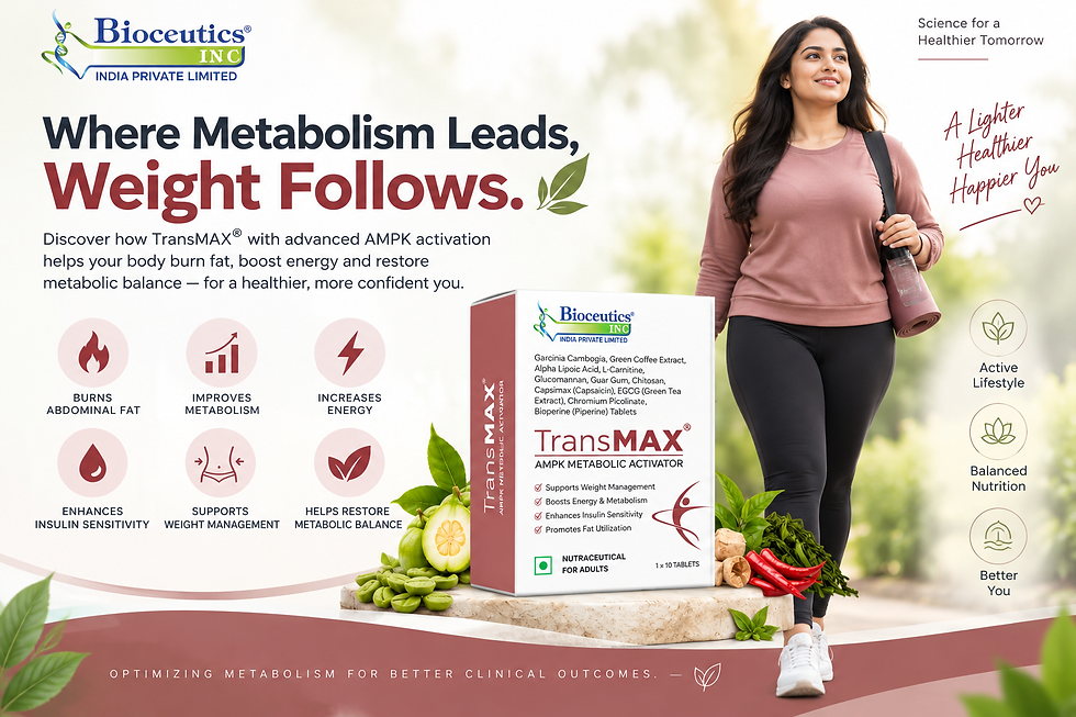 METABOLIC HEALTH AND WEIGHT MANAGEMENT: Why Supporting your Metabolism matters for Men and Women?
