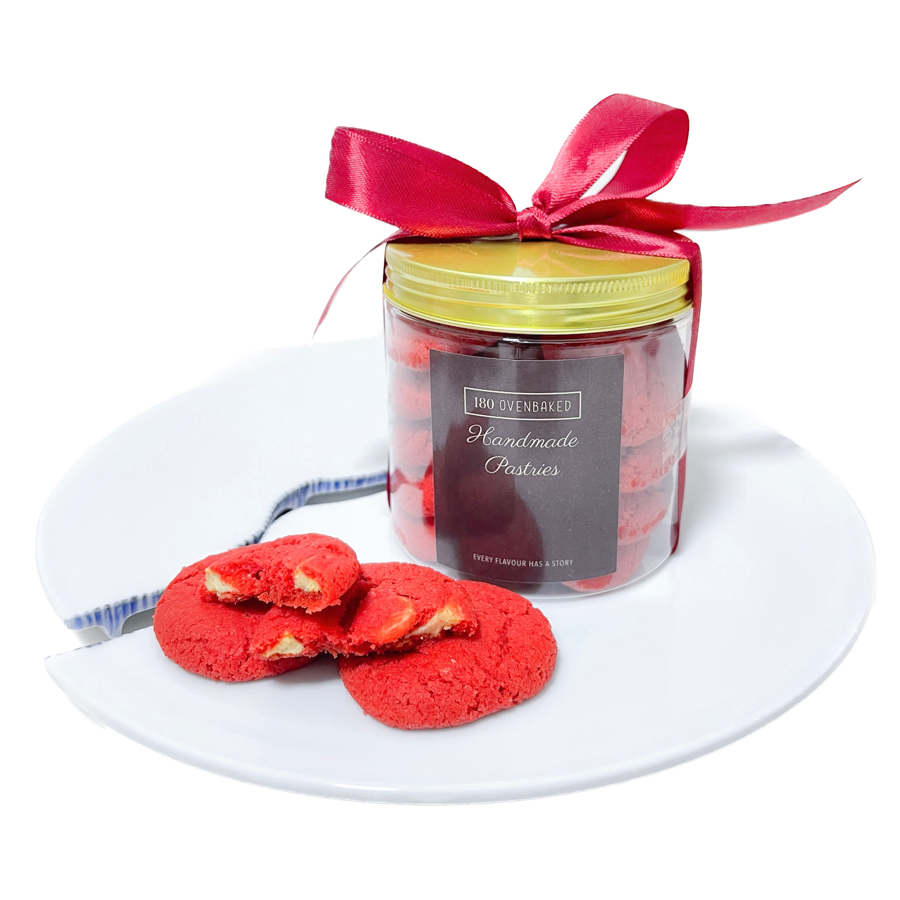 Red Velvet White Chocolate Chip Cookies (150g)