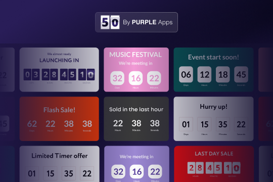 Countdown Timer App banner
