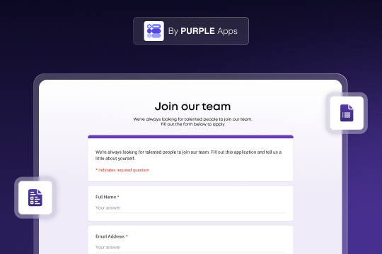 Google Forms banner