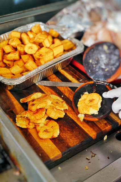 Mangú Delight tostones