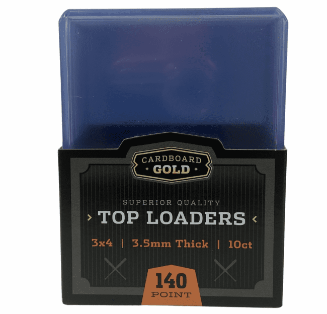 Pack of 140 pt toploaders