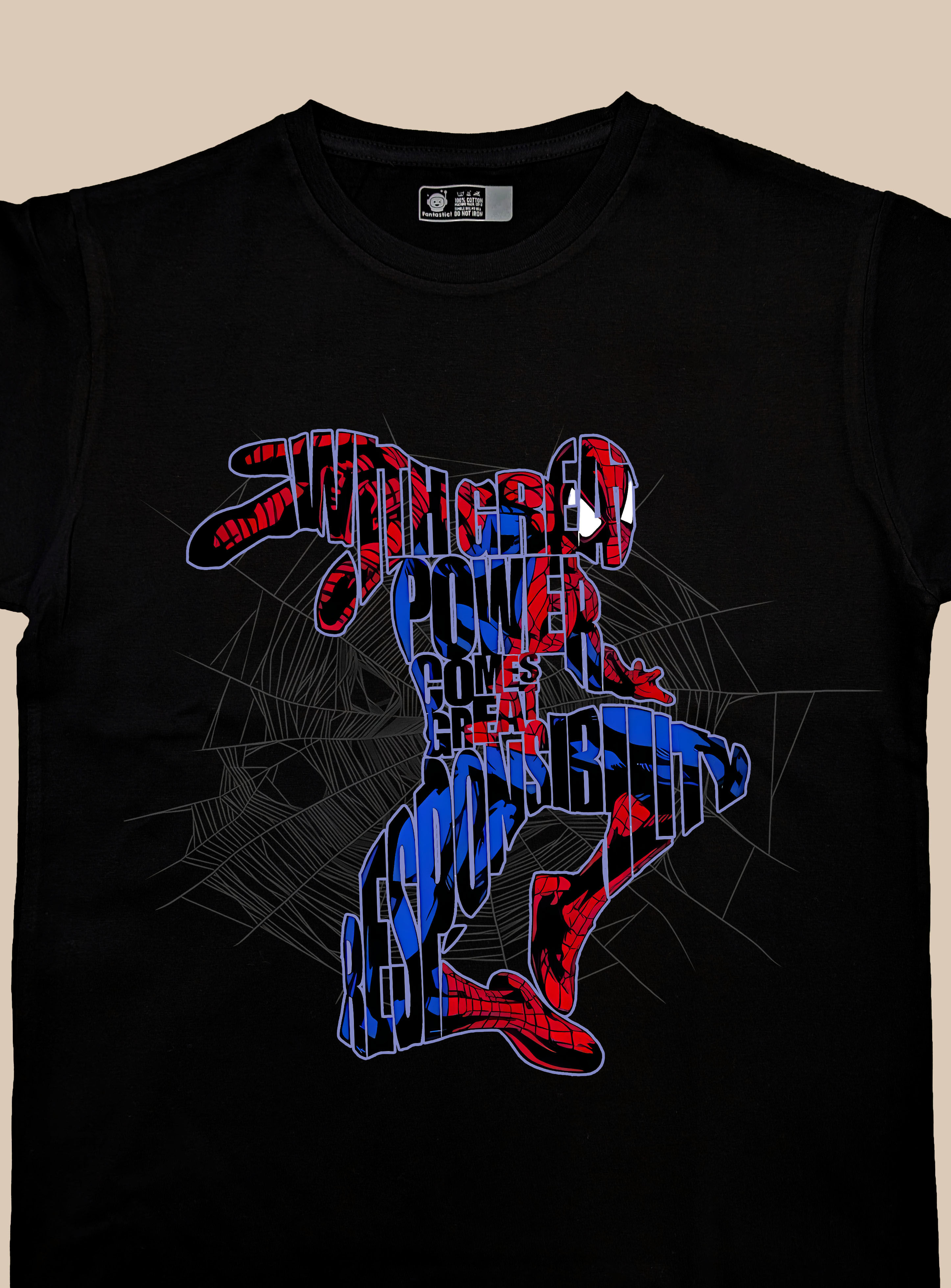 Camiseta - Marvel - Spiderman Great Power
