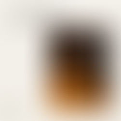 The cover for Out On In's EP09 release, showing a minimal poster with OUT ON IN text, abstract orange and white light streaks, and small GV050 logo on a cream background