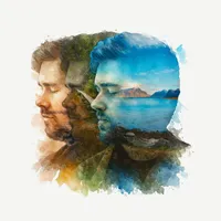 A painted graphic image of RA-UL aka Lauri Heiskanen repeated three times.