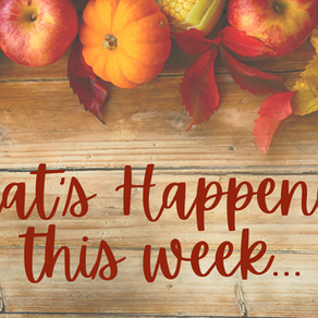 What's Happening This Week: October 10
