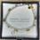 Thumbnail: Freshwater Seed Pearl Bracelet with Heart, Peridot & Gold Plated Beads