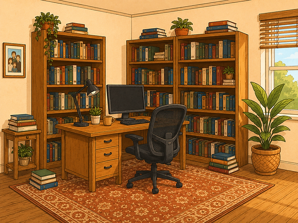 Unwanted books and media can clutter up the rooms in your home including the office and garage