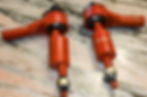 Miniature : Jeep WK/XK Steering Knuckle Raise Block PAIR WITH APPROPRIATE SUPERFLEX TREs