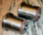 Thumbnail: 05-10 Jeep WK/XK Front LCA Clevis Bushings (2) in Soft Poly (>=K200183)
