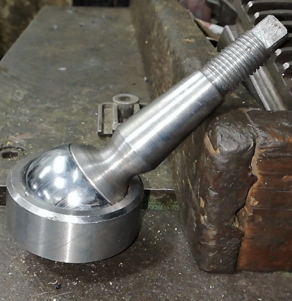 Miniature : Dodge RAM "SuperFlex" High Articulation, Rebuildable, Chromoly, Tie Rod Ends (2)