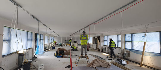Decarbonisation Office Refurbishment Approaching Completion