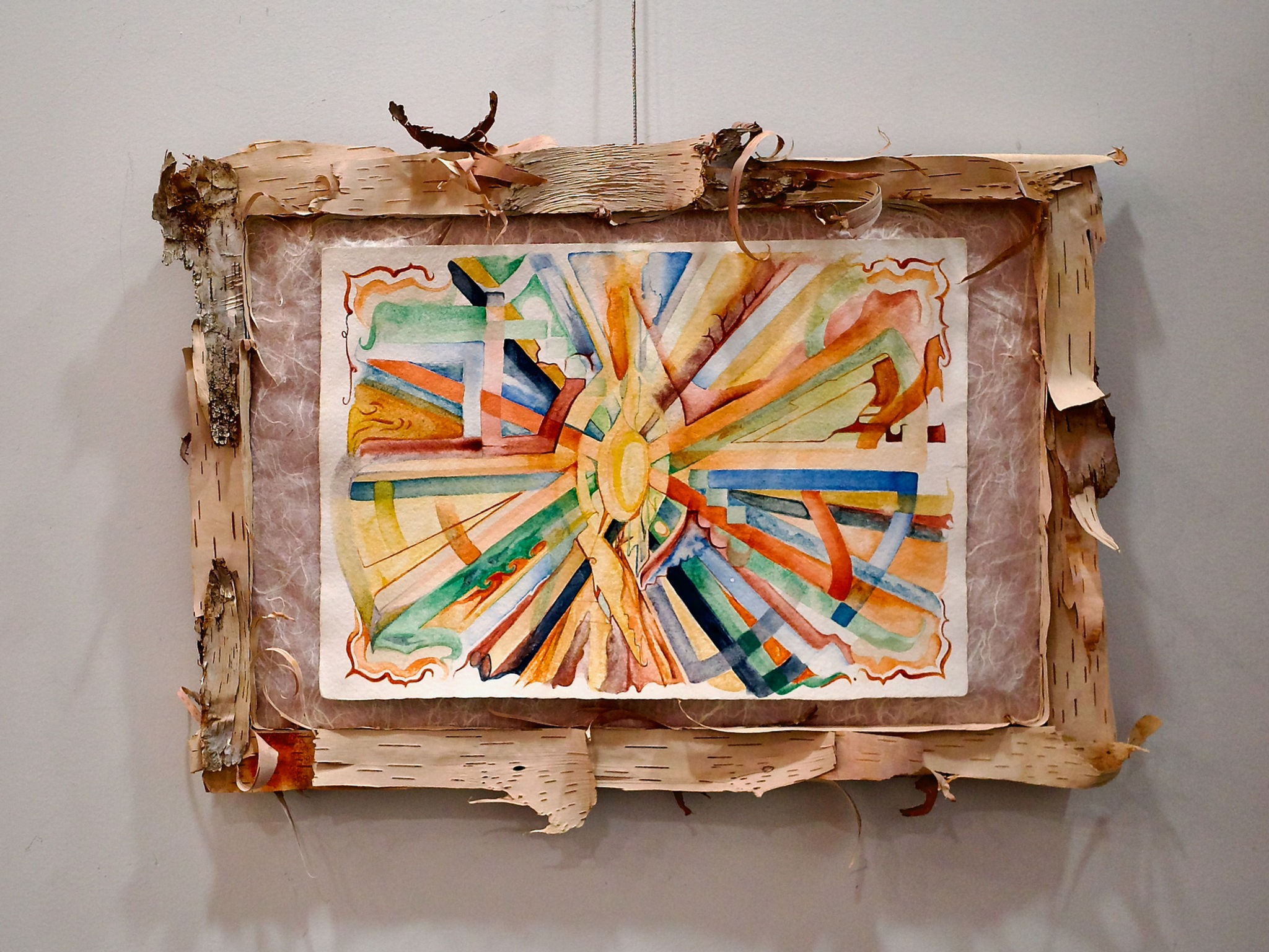 Portail des couleurs — Œuvre originale de Claudine Cousineau