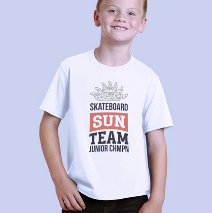 Boys (White Crew Neck)