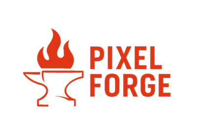 Burning hot anvil from hard work and dedication