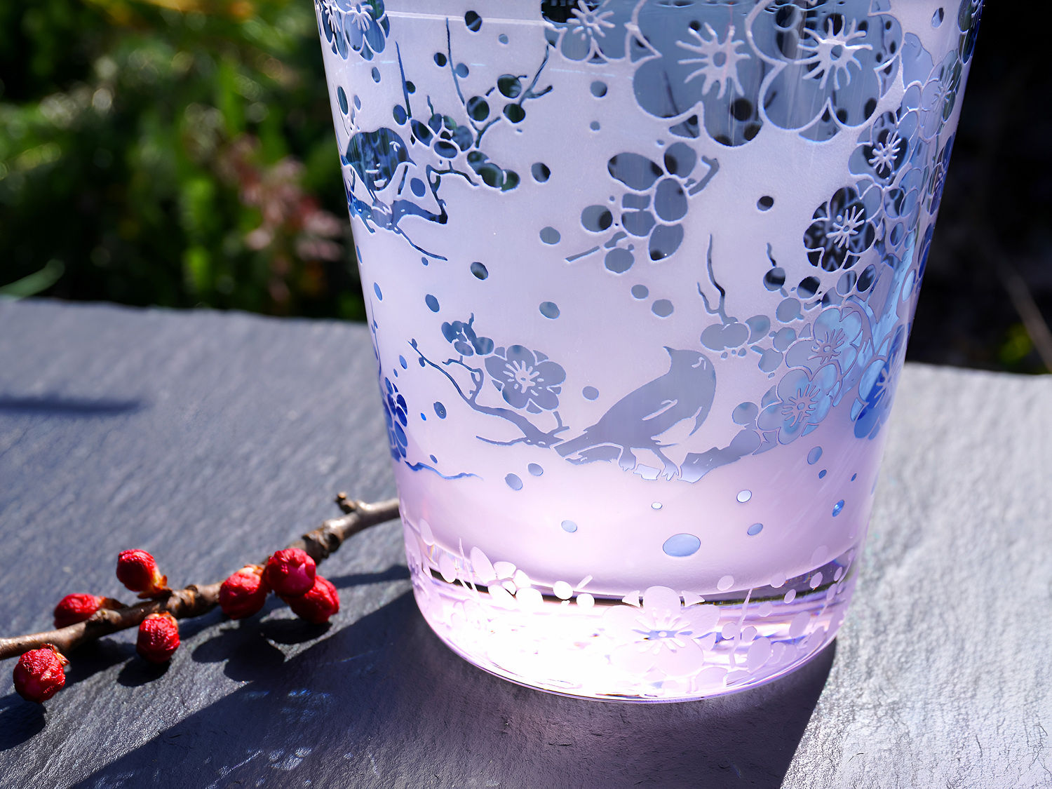 春を紡ぐ梅鶯【彩貴藍桃】