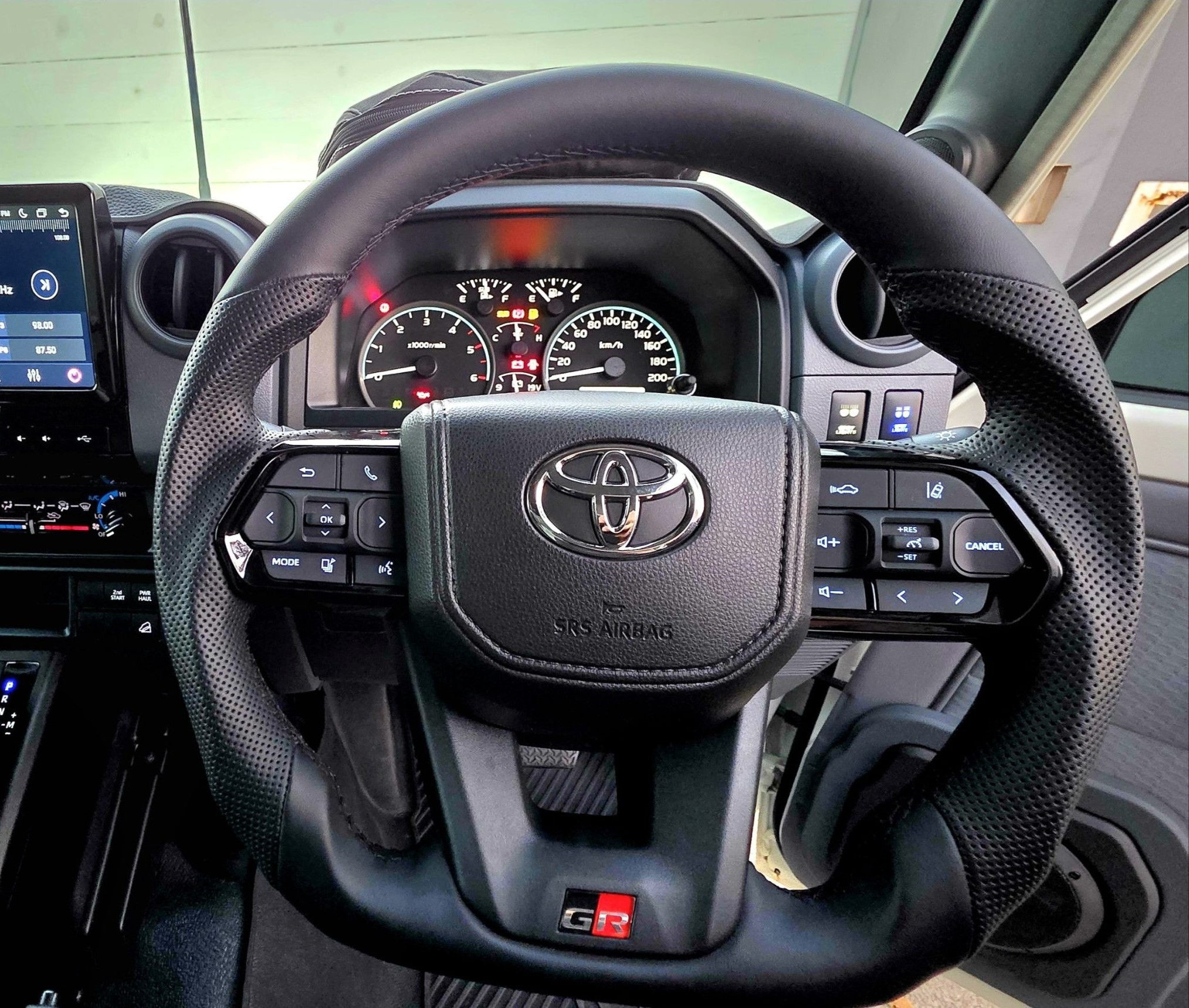 TOYOTA GR SPORT Leather Steering Wheel