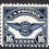 Thumbnail: Scott C5, 16c, dark blue, Air Post, MLHOG, Air Service Emblem, USA BOB