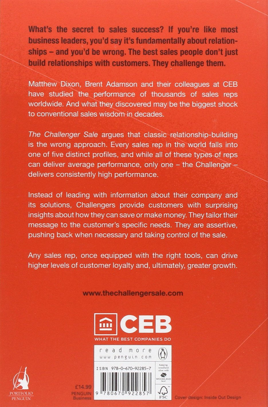 Thumbnail: Challenger Sale: Taking Control of the Customer Conversation