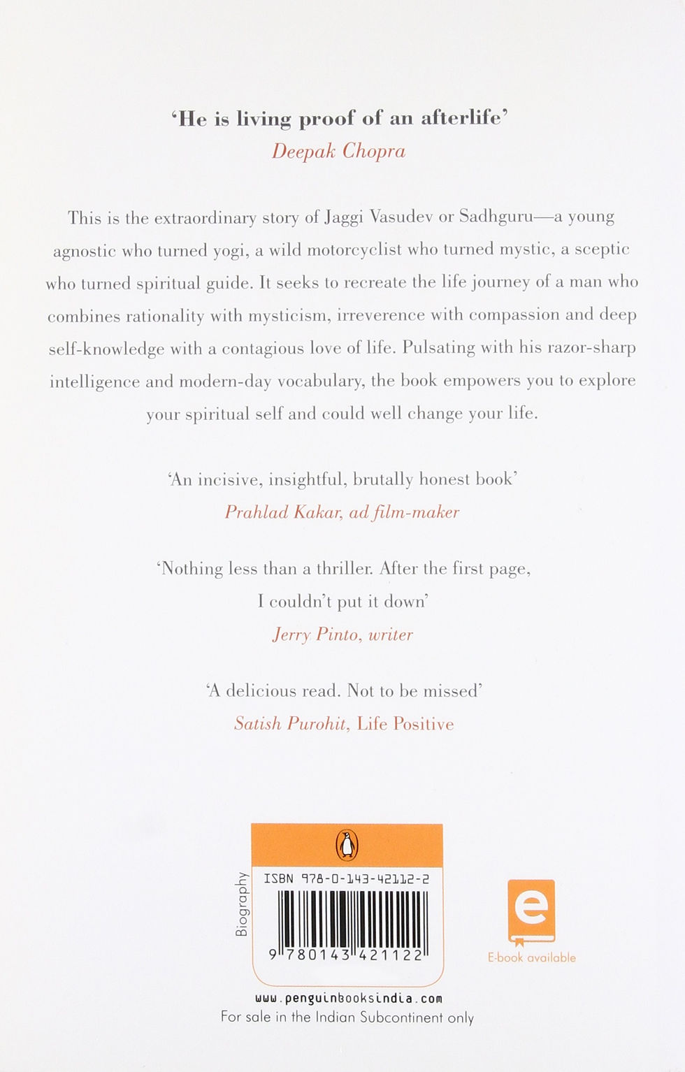 Thumbnail: Sadhguru: More than a Life