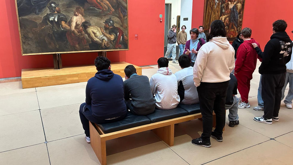 🎨🍽️ Kunst en culinaire inspiratie voor onze leerlingen! 🏛️✨