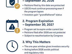Understanding the EB-5 Deadlines: What September 30, 2026 and 2027 Really Mean