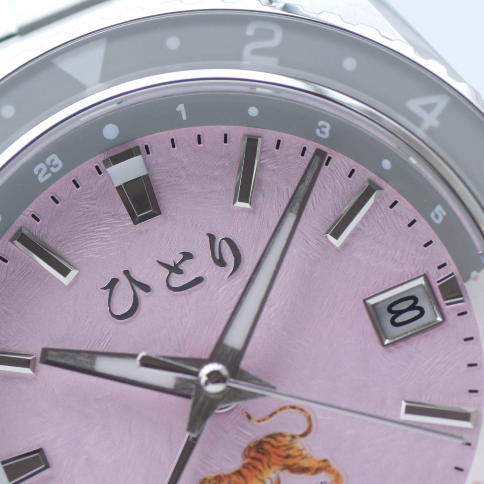 Meguro GMT Tora Blossom Pink -  Ltd Ed 60 pcs