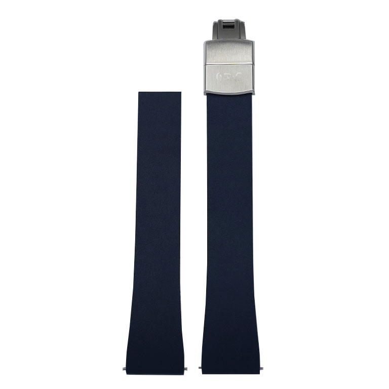 Hitori FKM Rubber Strap Blue