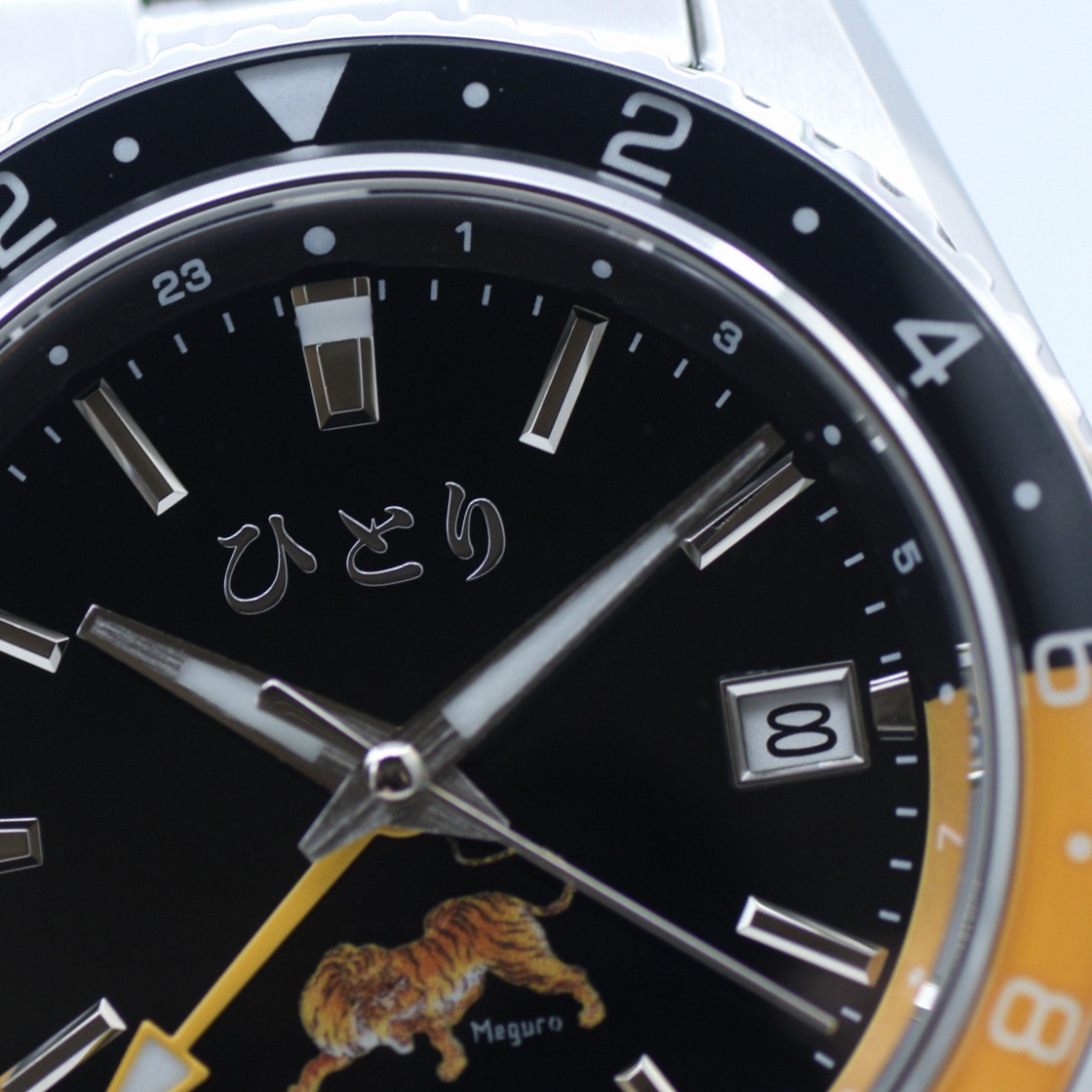 Meguro GMT TORA Black - Ltd Ed 50pcs, view 2