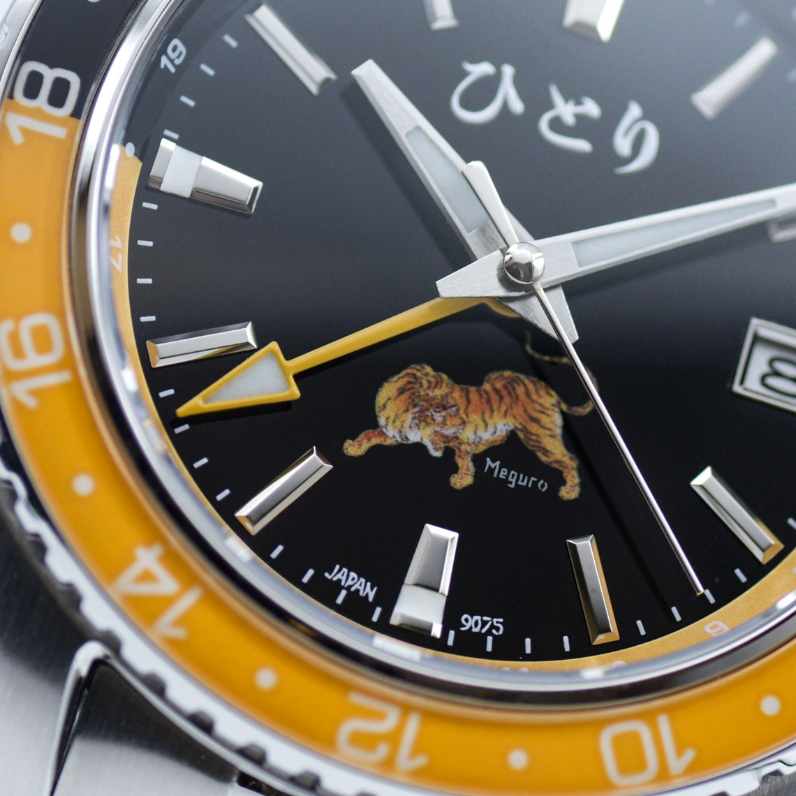Meguro GMT TORA Black - Ltd Ed 50pcs, view 3