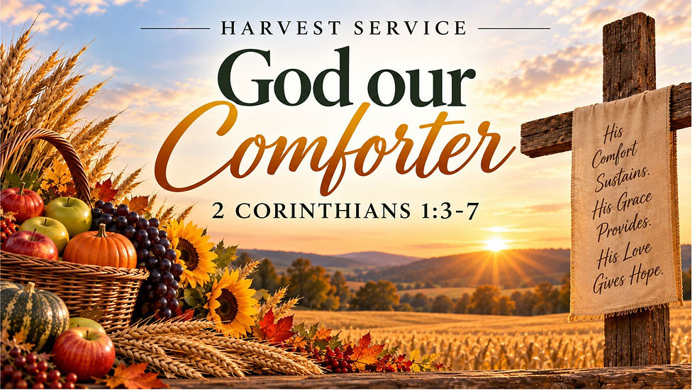 God Our Comforter - with Graham Derbyshire and SBC 27/09/2026