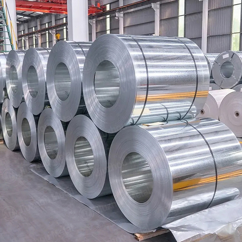 Galvanized steel material illustration