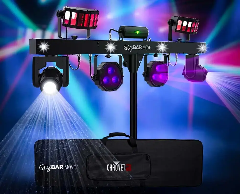 Chauvet Gigbar Move lighting system available for rental in the Bay Area