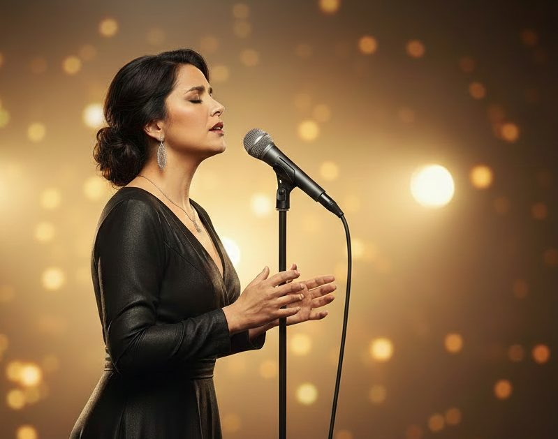Wired handheld microphone available for rental in the Bay Area