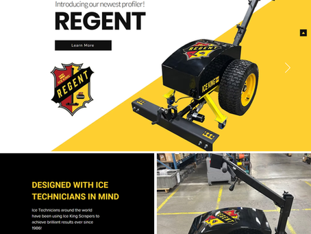 New Ice King website screenshot