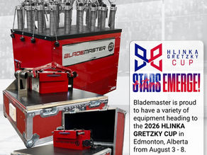 Blademaster Equipment Heads to the 2026 Hlinka Gretzky Cup