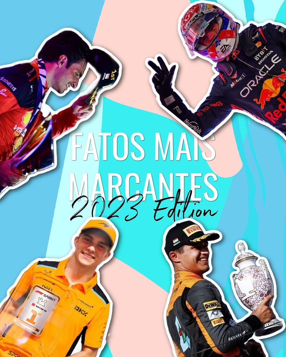 Fatos marcantes da F1 em 2023