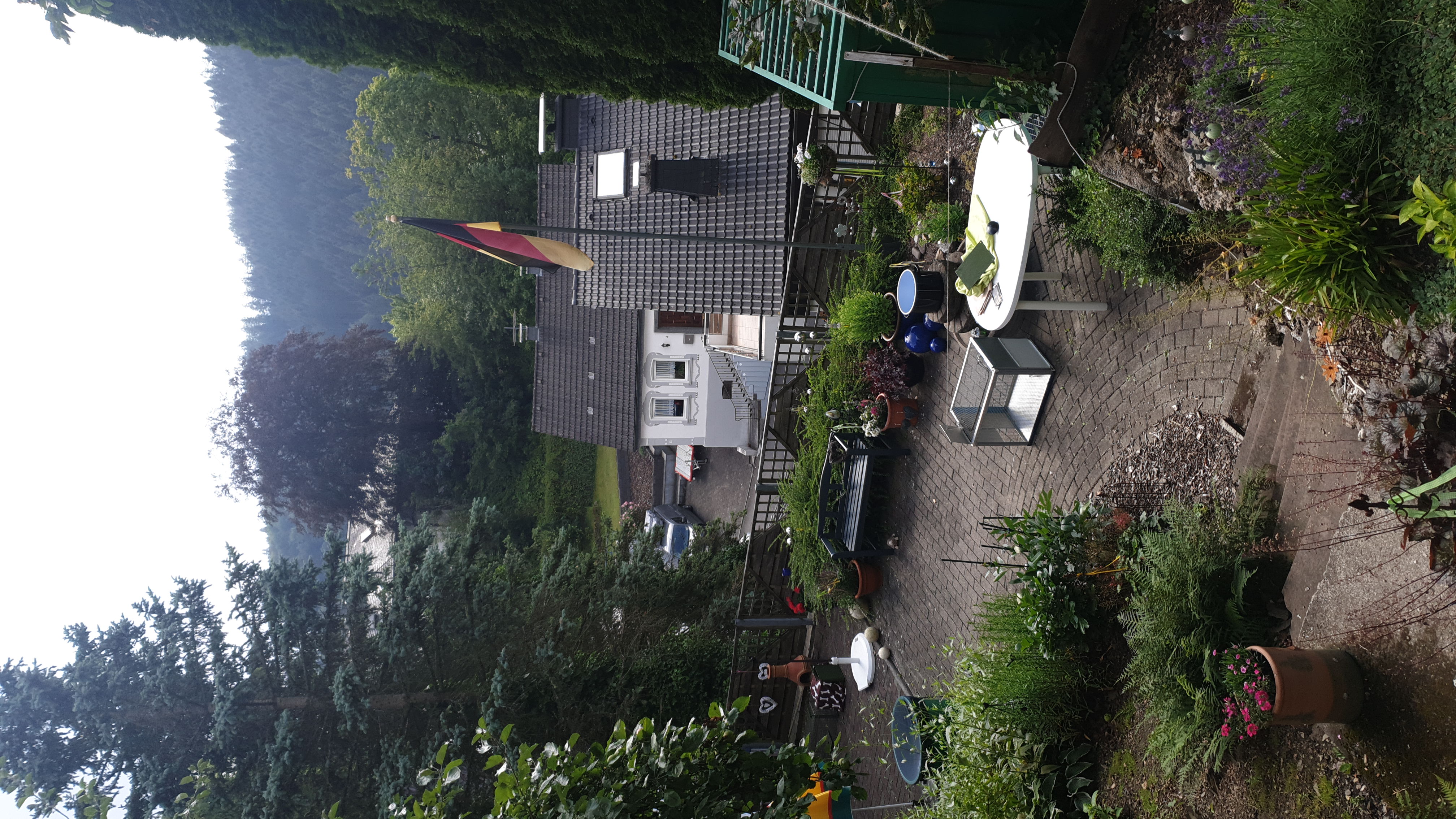 Fangaktion im Garten