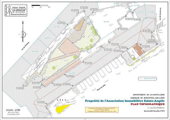 Plan topographique