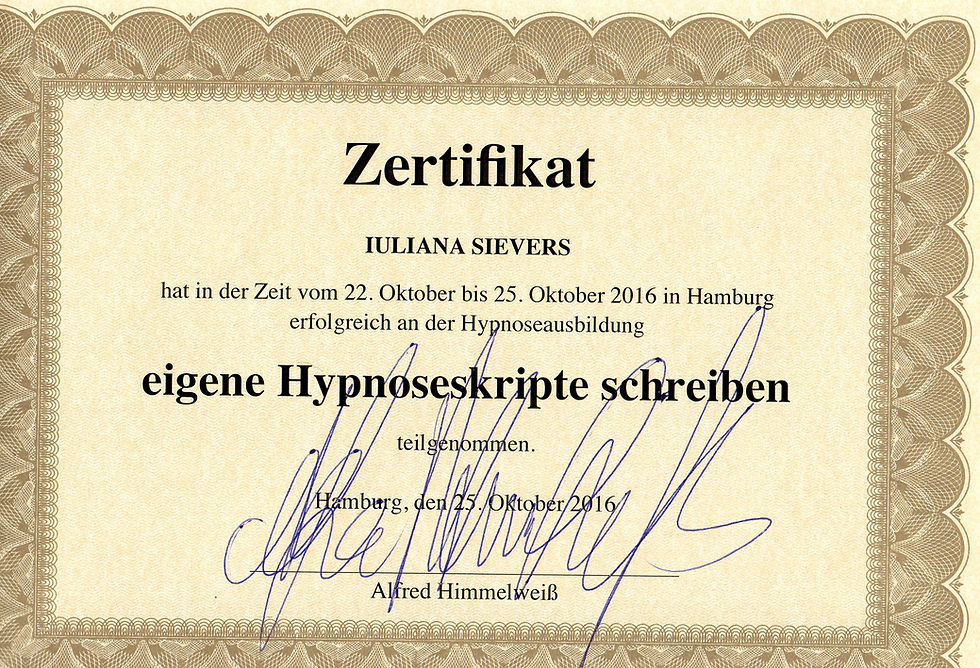 HYPNOSE Okt 2016