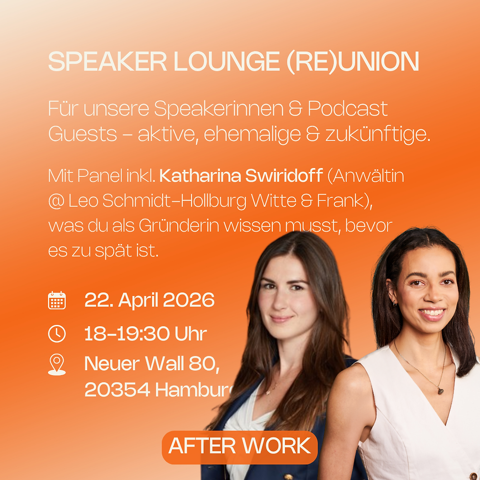 Speaker Lounge (Re)union