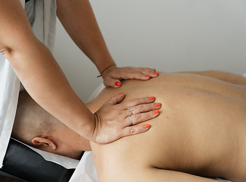 Zen Shiatsu on patient 