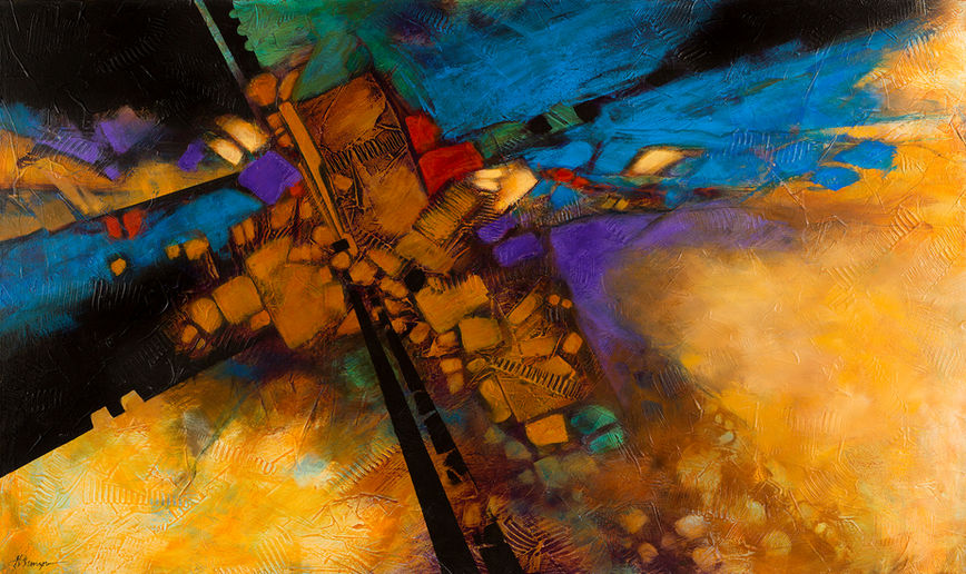 Acrylic painting