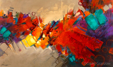 Abstract painting