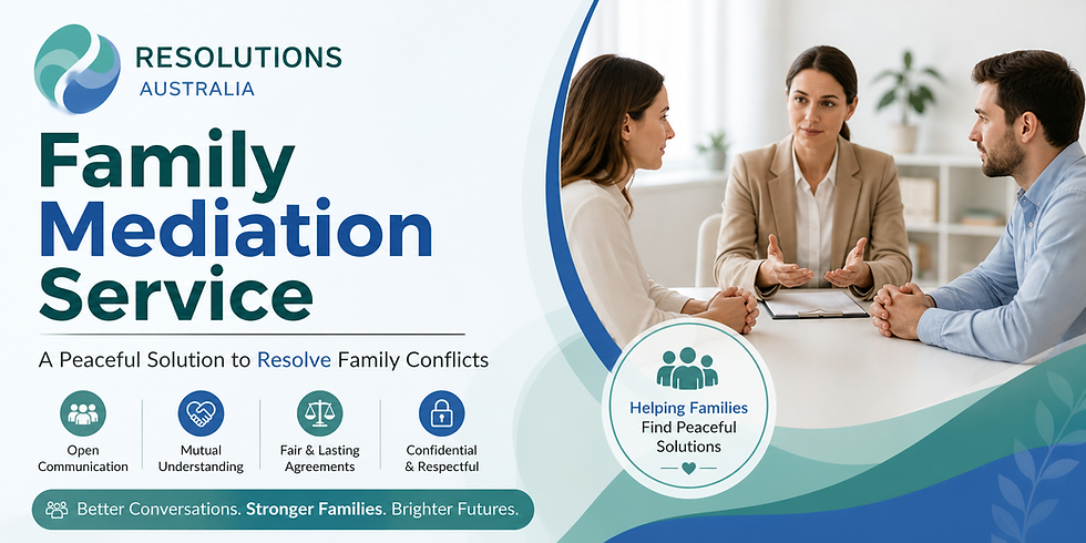 Family Mediation Service: A Peaceful Solution to Resolve Family Conflicts